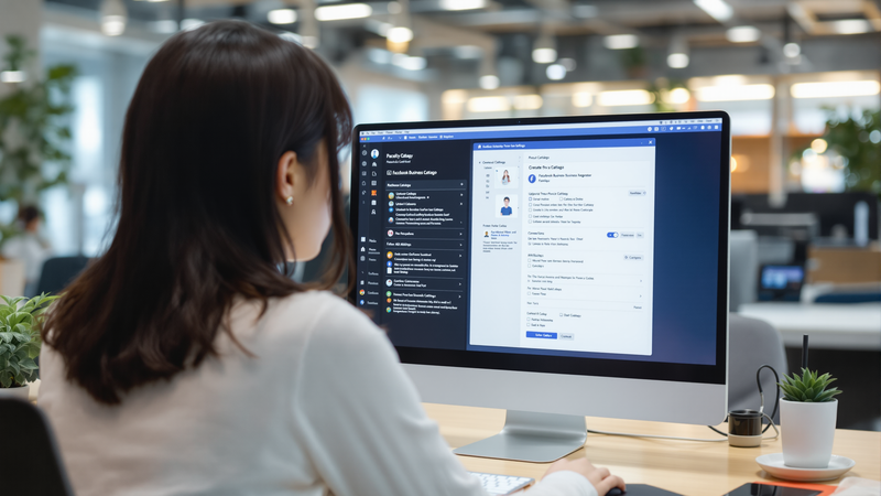 商品カタログの作成とFacebook連携設定の画像