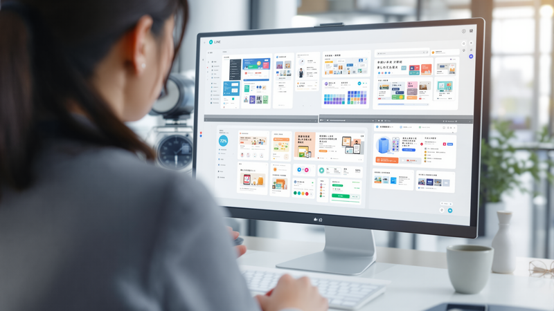 リッチメニューでECサイトへ誘導する設計の画像