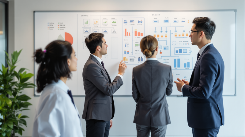 年商規模別のチーム体制と外注活用法の画像