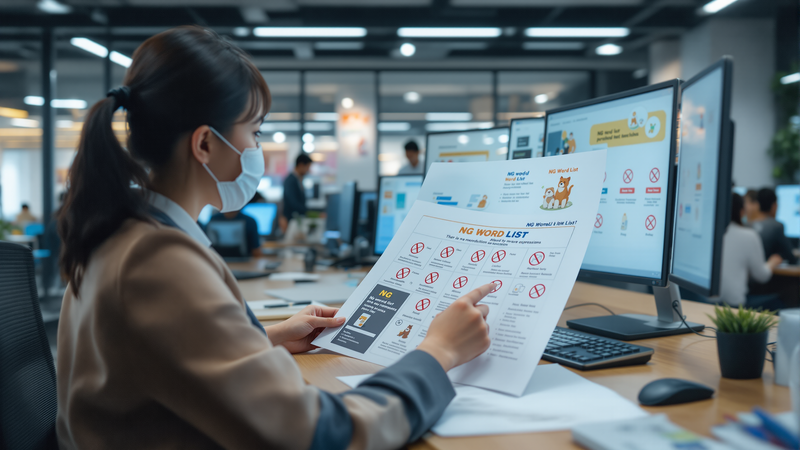 NGワード集!使ってはいけない表現一覧の画像