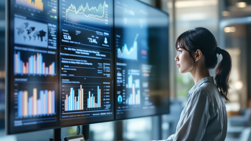 動画コマースの効果測定と改善サイクルの画像