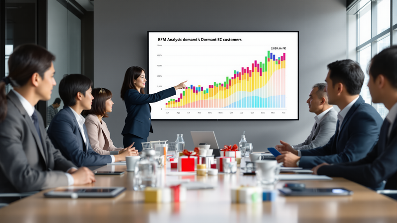 休眠顧客が売上に与えるインパクトの画像