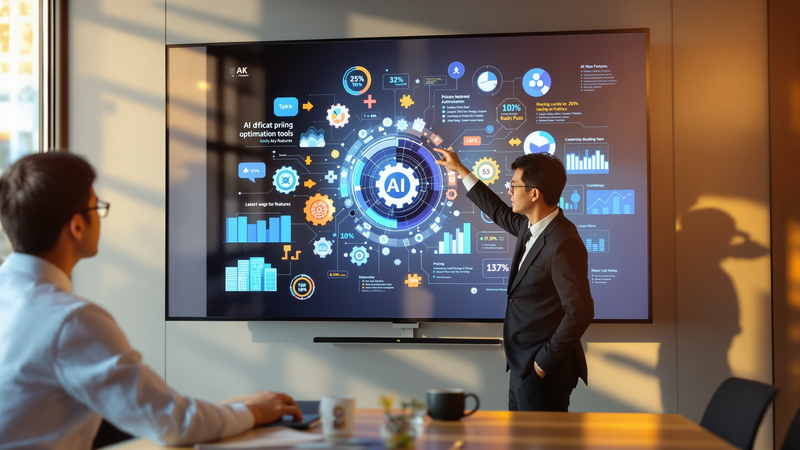 主要なAI価格調整ツールの機能比較と選定基準の画像