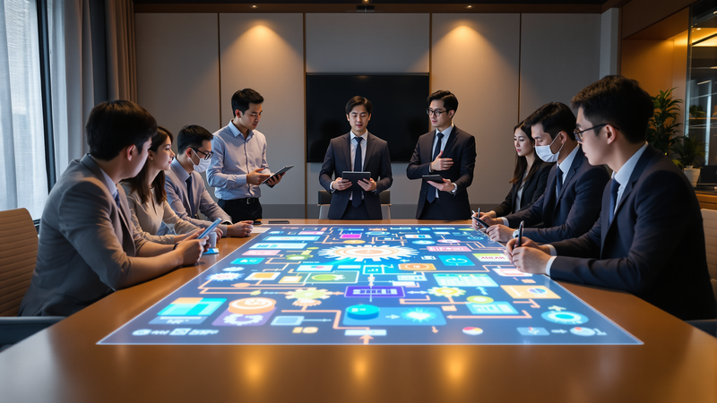 導入後の運用フローとKPI設定の画像